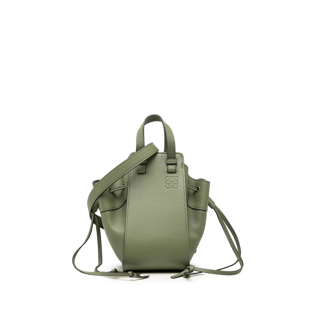 Pre-Loved LOEWE Mini Leather Drawstring Hammock Bag